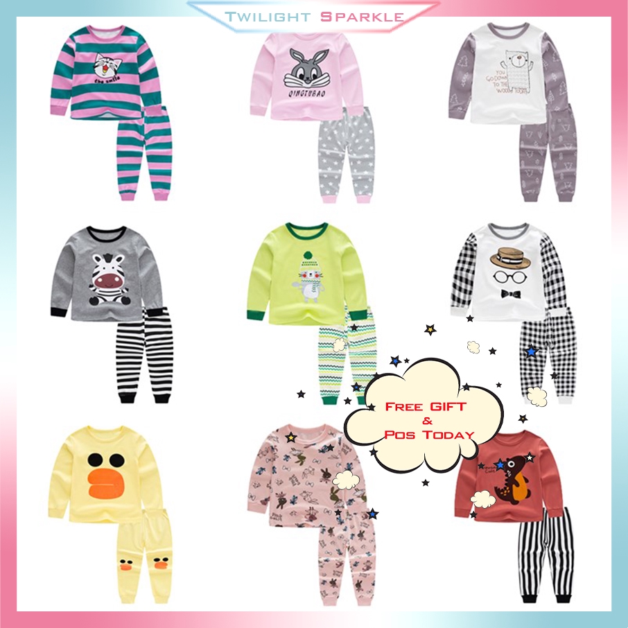 Bộ Pijama Dễ Thương Cho Bé Từ 3-13 Tuổi