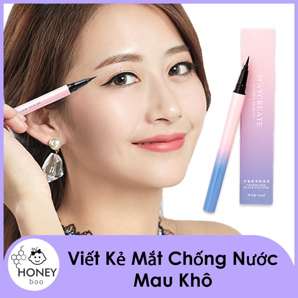 Kẻ mắt nước Eyeliner không thấm nước, cho đường kẻ sắc nét【EYL-MAYCR】