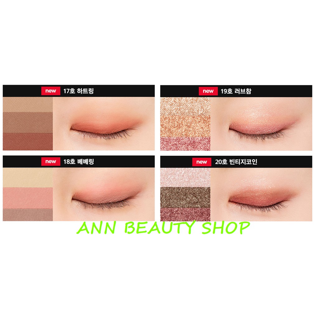 (MỚI VỀ THÊM) Phấn Mắt 3 màu MisshaThe Style Triple Perfection Shadow