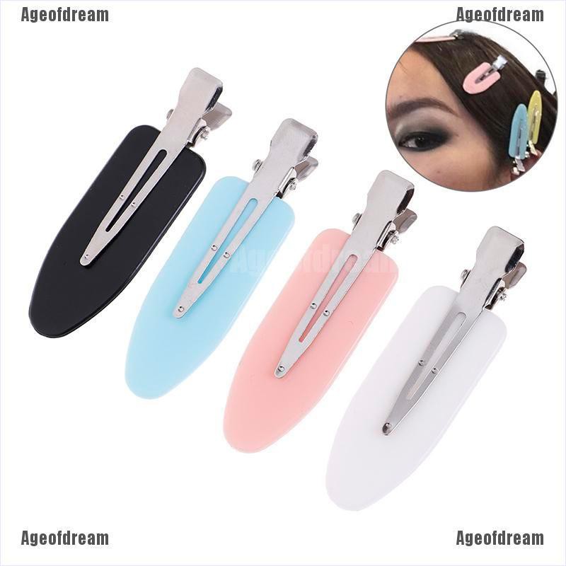 (Hàng Mới Về) Set 4 Kẹp Tóc Không Vỡ Màu Kẹo Ngọt Ngào Dễ Thương