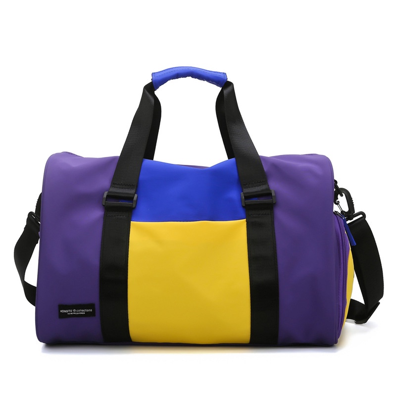 Túi Xách Tay Đựng Đồ Tập Thể Thao/Du Lịch/Tập Gym Chia Ngăn Khô Và Ướt Màu Sắc Tiện Dụng Cho Nữ