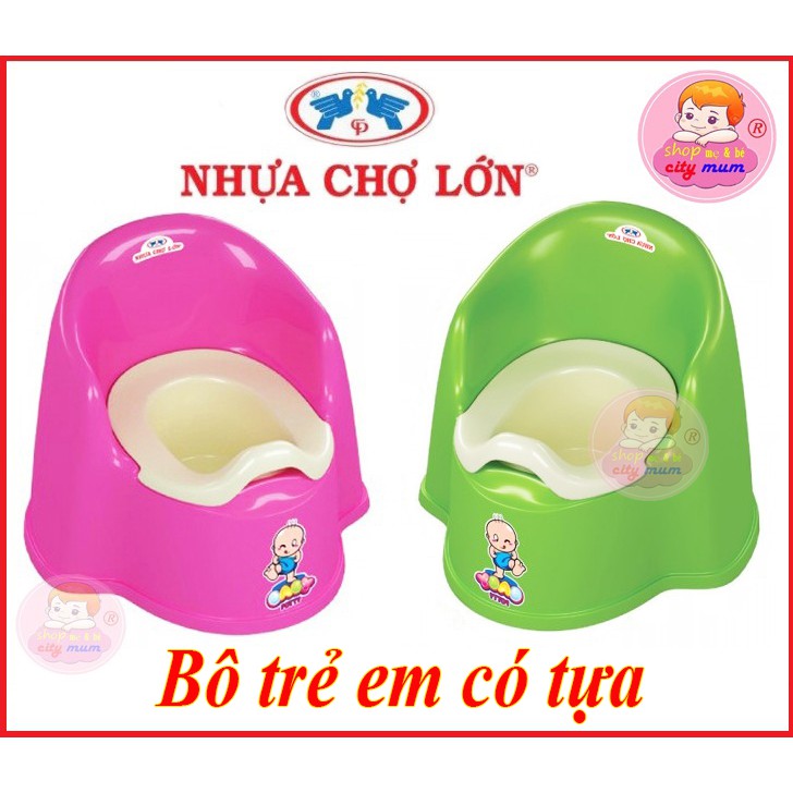 BÔ GHẾ TRẺ EM NHỰA CHỢ LỚN, BÔ ĐI VỆ SINH CHO BÉ