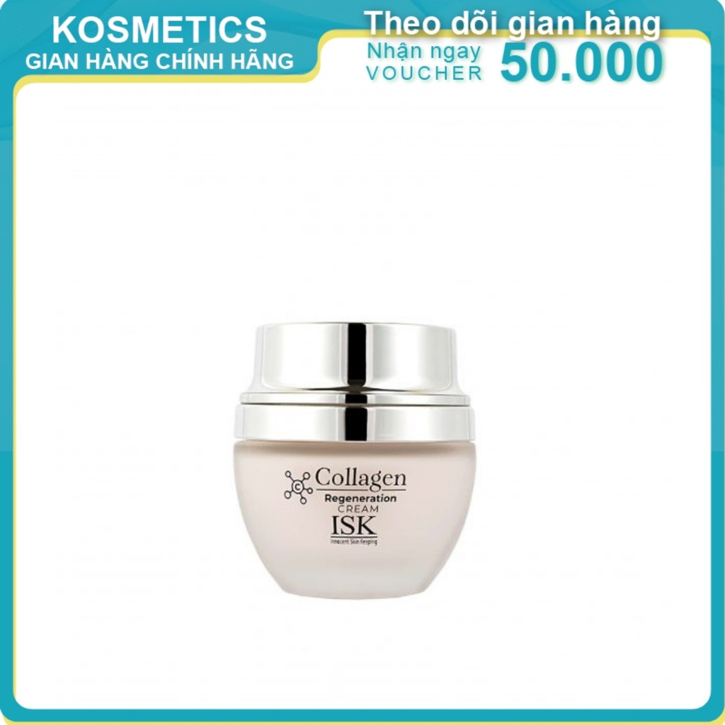 Kem dưỡng da săn chắc và làm trắng da ISK Collagen Hàn Quốc 55g
