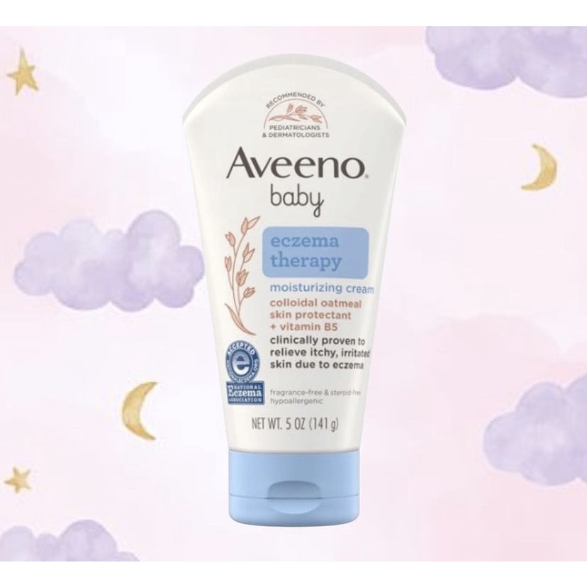 Lotion dưỡng da chàm sữa cho bé Aveeno Baby Eczema nội địa Mỹ 141g