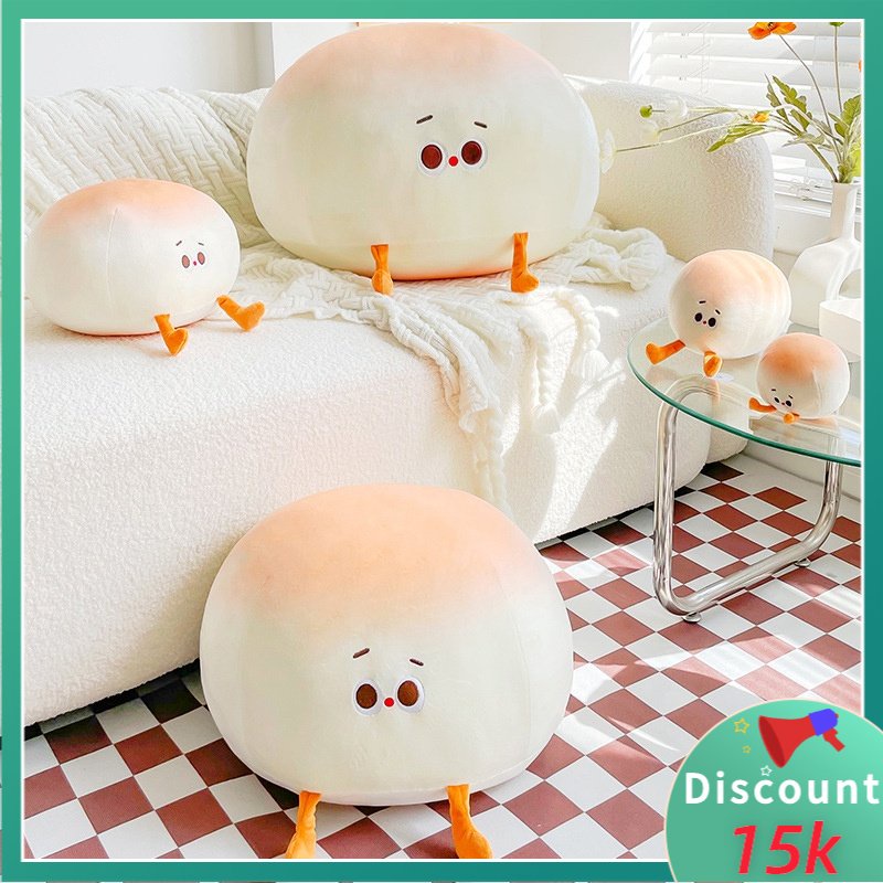 Gối bông mềm hình bánh mì sáng tạo