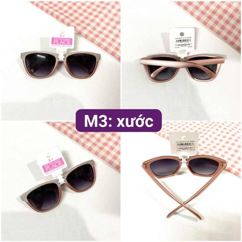 Kính trẻ em Children's size 4-6 tuổi, có mail mua hàng của web