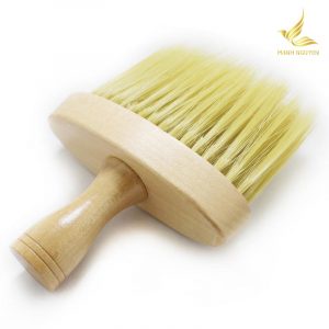 Chổi Phủi Tóc Cán Gỗ Lông Mềm Size Lớn