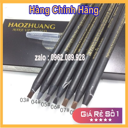 Chì Xé Kẻ Mày Haozhuang Eyebrow Pencil Sắc Nét | BigBuy360 - bigbuy360.vn
