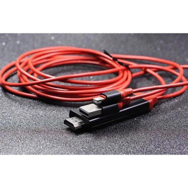 ⚡ Dây cáp Lightning to HDMI Earldom (2m), Kết nối truyền hình ảnh từ điện thoại lên tivi