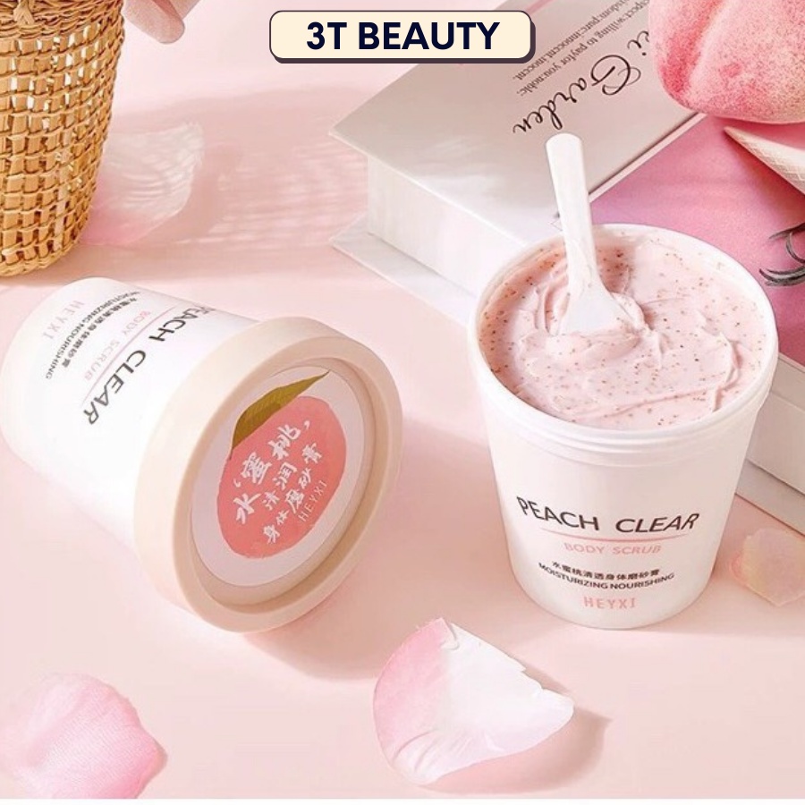 Tẩy tế bào chết Body PEACH đào cải thiện da viêm lông , sáng da