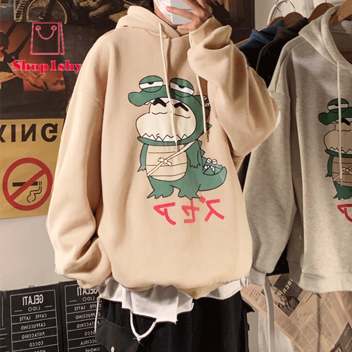 Áo Hoodie Tay Dài In Hình Khủng Long Cho Nam | BigBuy360 - bigbuy360.vn