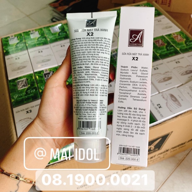 Sửa rửa mặt trà xanh | BigBuy360 - bigbuy360.vn