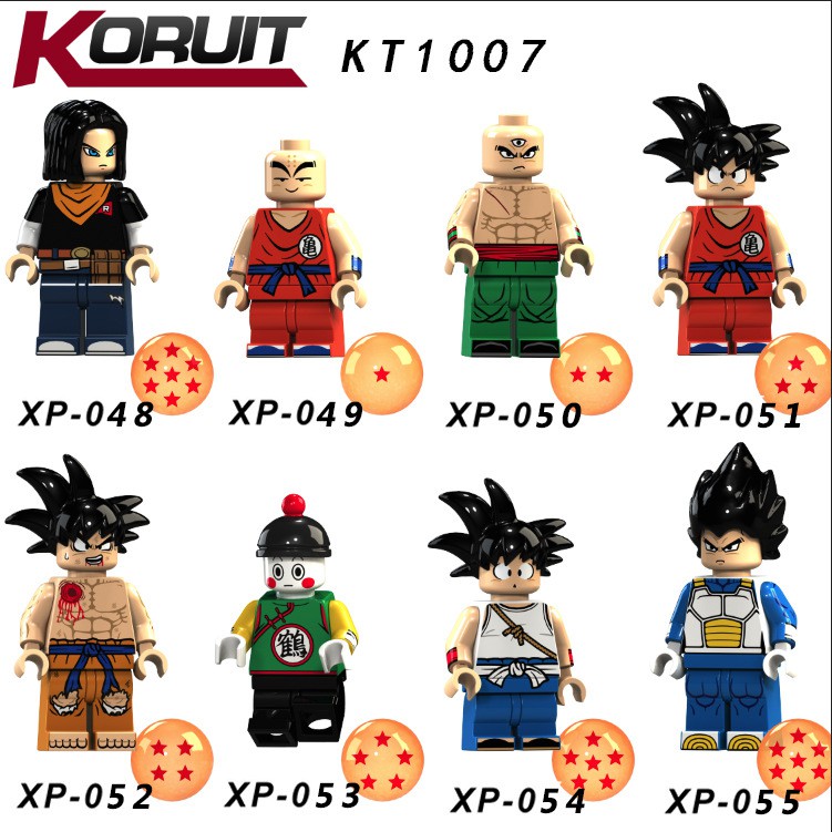 Minifigures Nhân Vật Trong Phim 7 Viên Ngọc Rồng - Lắp Ráp Mini Dragon Ball Sun KT1007