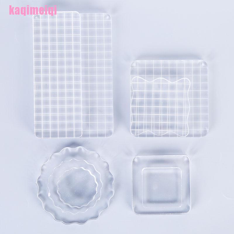 Con Dấu Trong Suốt Bằng Acrylic Dùng Để Trang Trí Album Thủ Công Diy
