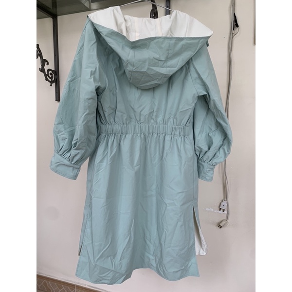 KHOÁC GIÓ XANH BẠC HÀ