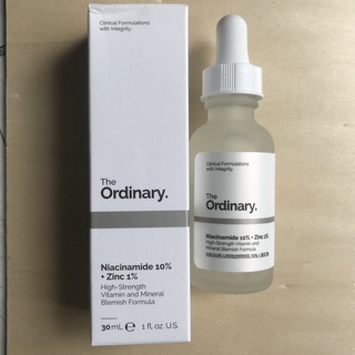 Serum The Ordinary Niacinamide 10% + Zin  khít lỗ chân lông, trắng sáng da, mờ thâm
