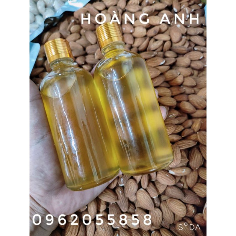 Dầu hạnh nhân nhà làm nguyên chất chai 100ml