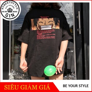 Áo thun in hình luffy - Gin store