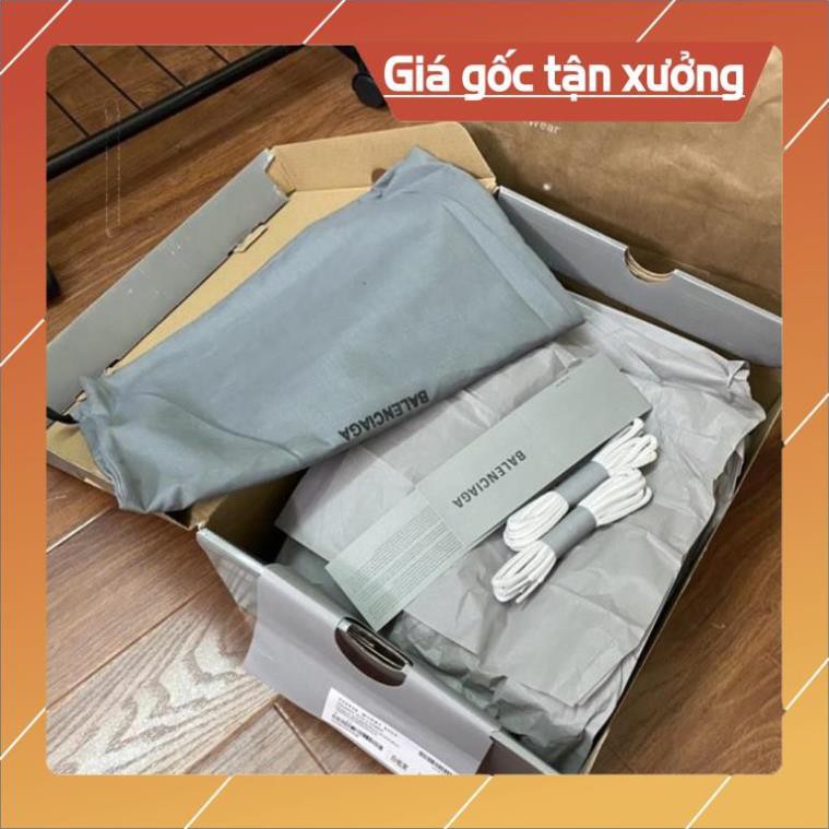 [FreeShip+ Hàng Cao Cấp] Giầy balen track 3 Full trắng ,Giày thể thao nam nữ Full phụ kiện (ảnh thật)