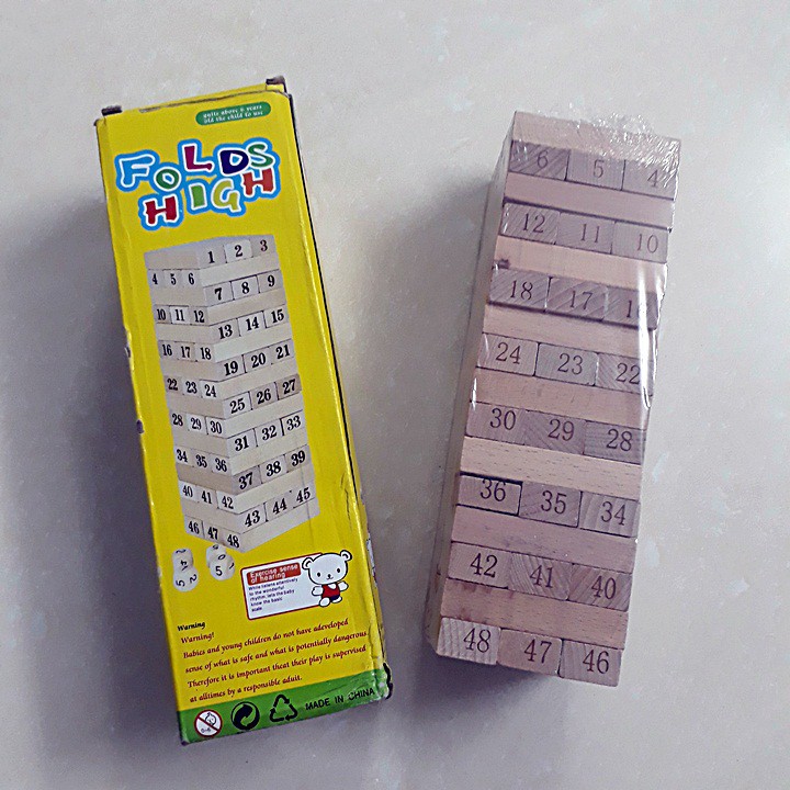 Đồ Chơi Rút Gỗ An Toàn Cho Trẻ Nhỏ