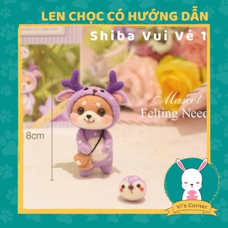 [Len chọc có hướng dẫn] BỘ KIT SHIBA VUI VẺ 1