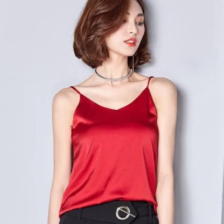 Áo hai dây lụa siêu mềm mại, mát mẻ ,phù hợp mặc ở nhà, đi biển, đi chơi...