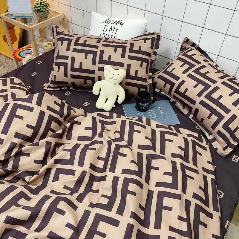 Bộ chăn ga gối cotton poly Thương Hiệu