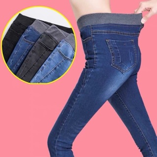 Quần jeans co giãn cạp chun 4.0