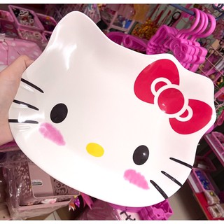 đĩa đầu mèo hello kitty