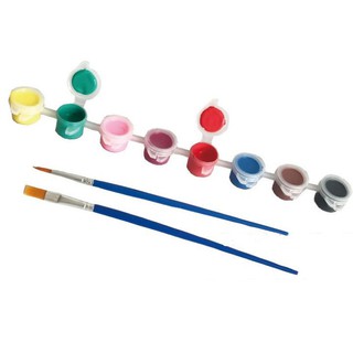 SET 8 MÀU NƯỚC VẼ TRANH, TÔ TƯỢNG KÈM BÚT