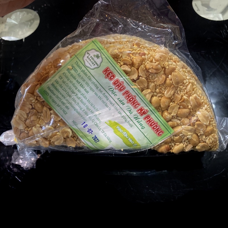 Bánh Đậu Phộng Cuộn Bánh Tráng- Bánh Ống Kẹp Đậu Mè- Kẹo Đậu Mỹ Phương