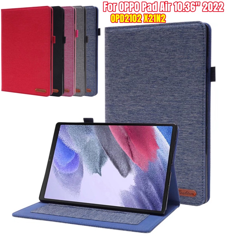 Bao Da PU Máy Tính Bảng Nắp Lật Kiêm Giá Đỡ Cho OPPO Pad Air 10.36 "2022 OPD2102 X21N2 Ipad Air 10.36 inch