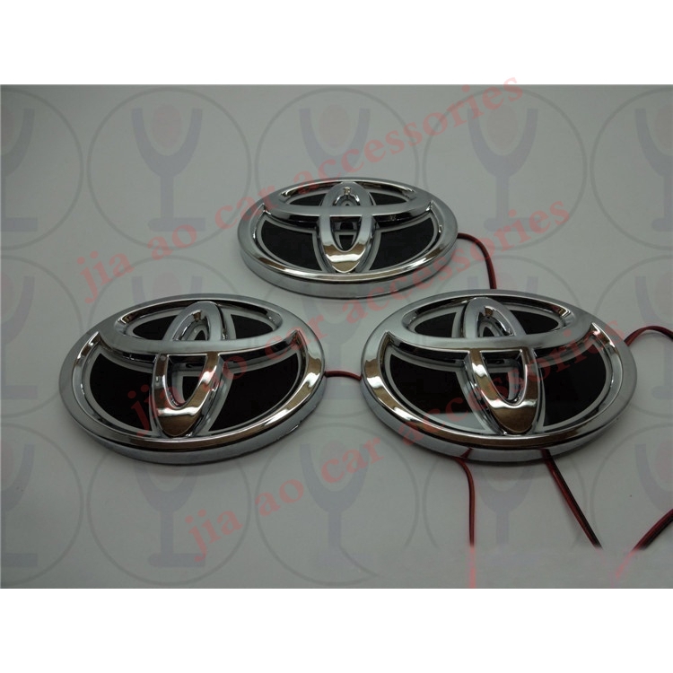 Logo Đèn Led 5D Trang Trí Xe Hơi Toyota