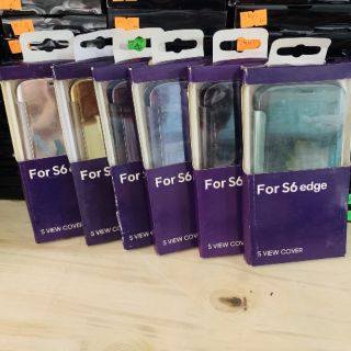 Bao da sview cover cho Samsung S6 Edge