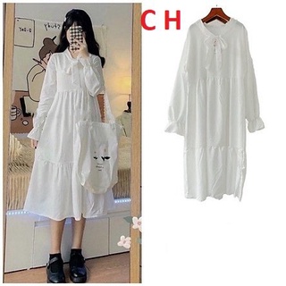 Váy nơ cổ 3 tầng, hàng 2 lớp xịn, chất thô lụa, vintange cho các nàng