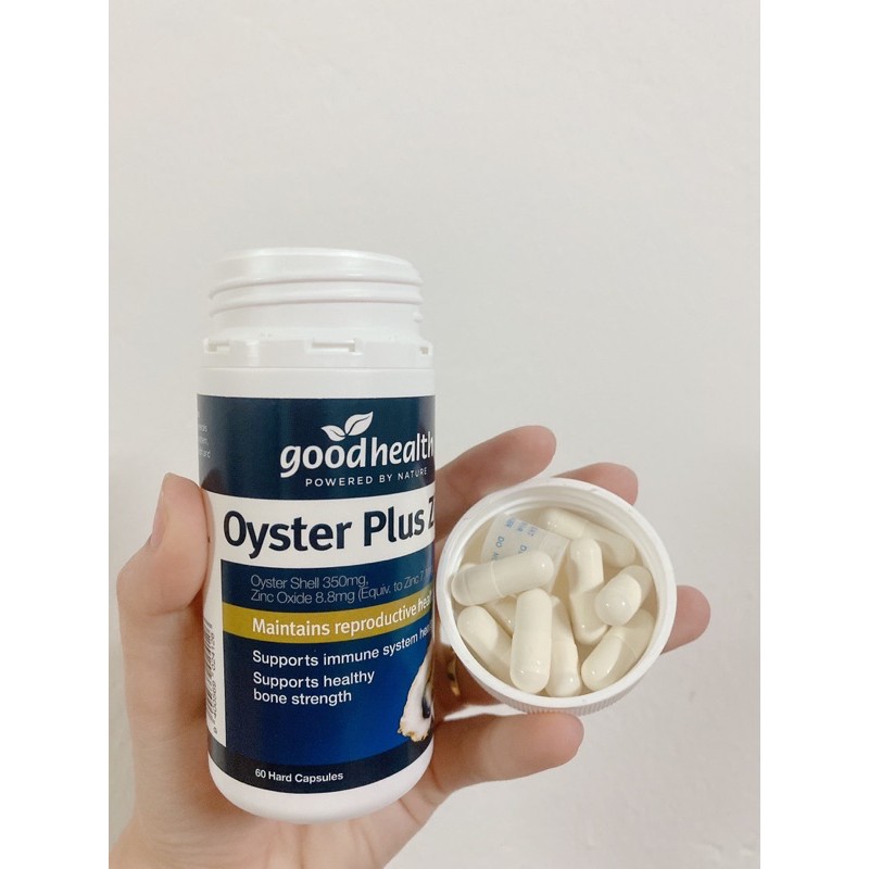 Tinh chất hàu Úc Oyster Plus Goodhealth Tăng Cường Sinh Lý Nam Giới (60 viên)