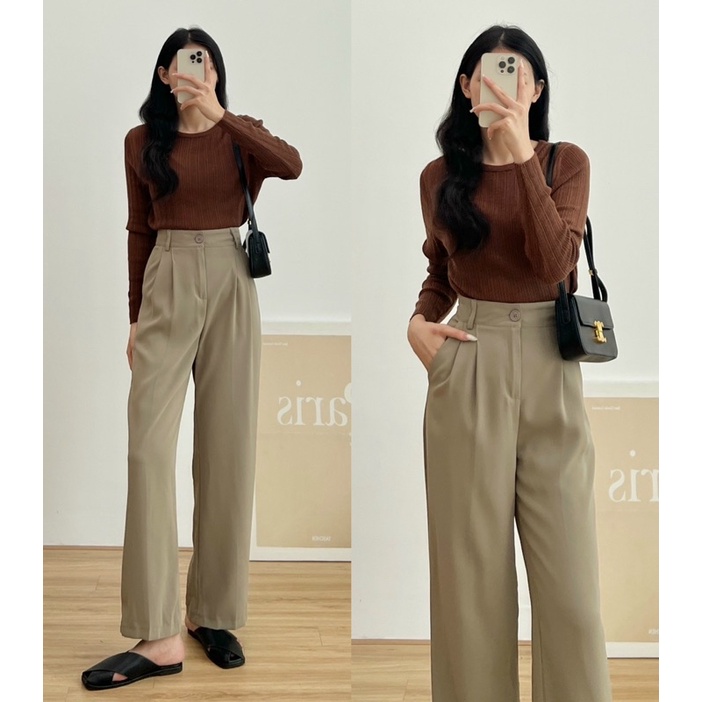 Áo len dài tay cổ tròn 199_A0662