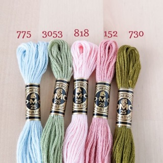 Chỉ thêu DMC code từ 3778-3855