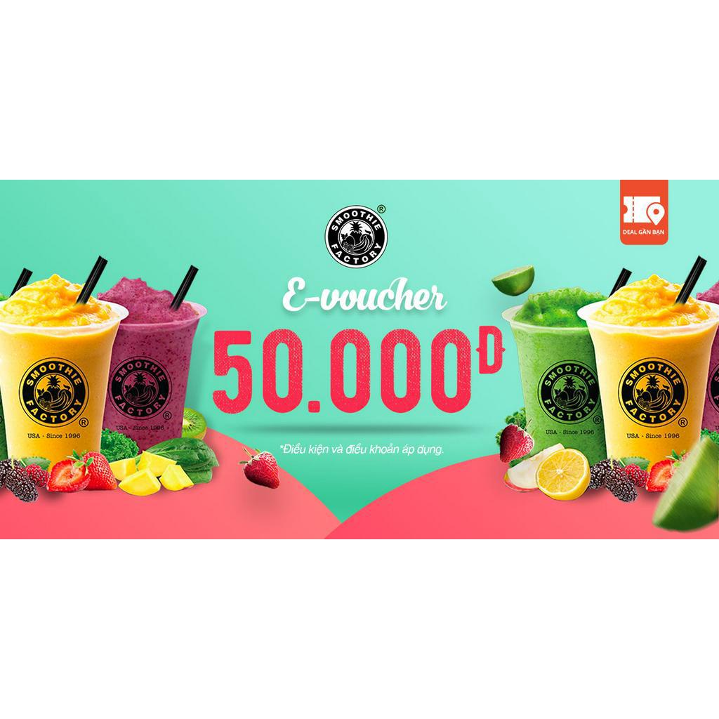 E-Voucher Smoothie Factory 50.000