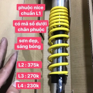 phuộc xe Nice cho wave dream axelo