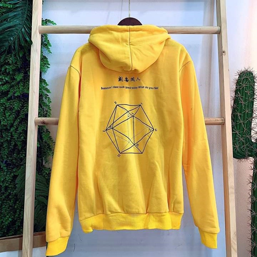 ÁO HOODIE - ÁO KHOÁC NỈ NGOẠI Hình Khối Đa Chiều HD1000 (Kèm Ảnh Thật) | BigBuy360 - bigbuy360.vn
