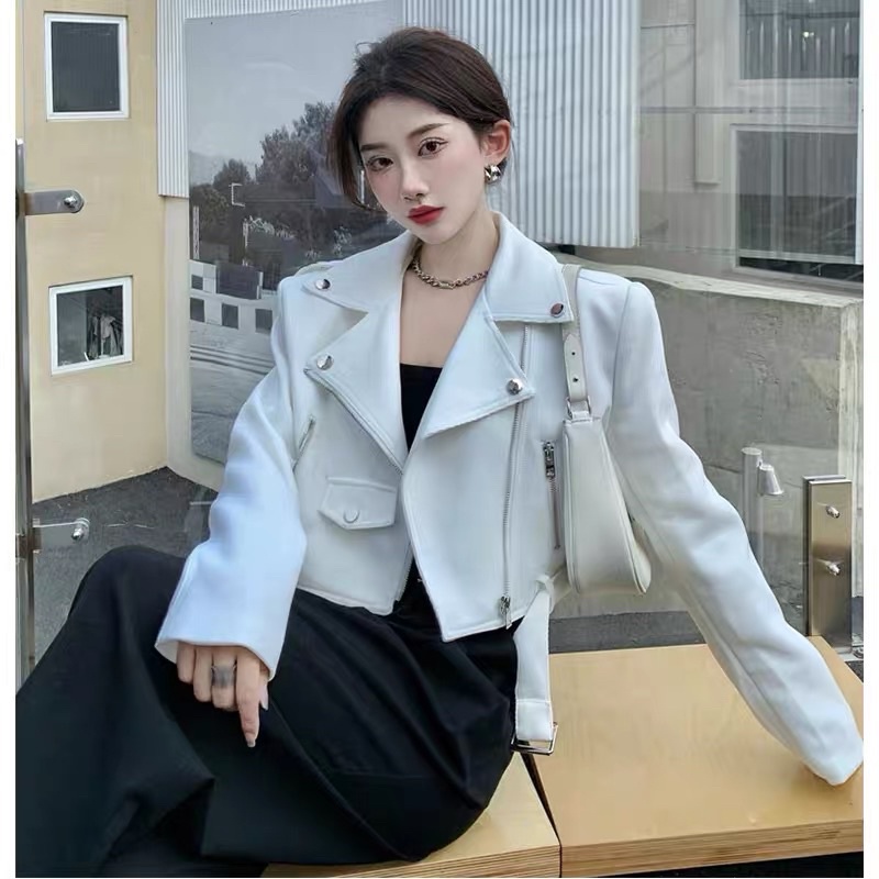 Áo khoác kaki dáng ngắn đa phong cách K1