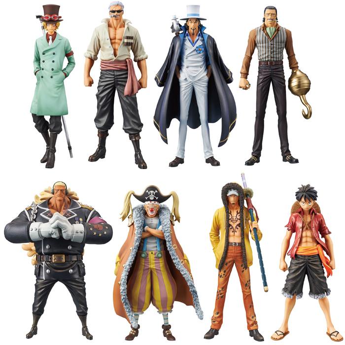 Mô hình One Piece chính hãng - Bộ Stampede ver DXF