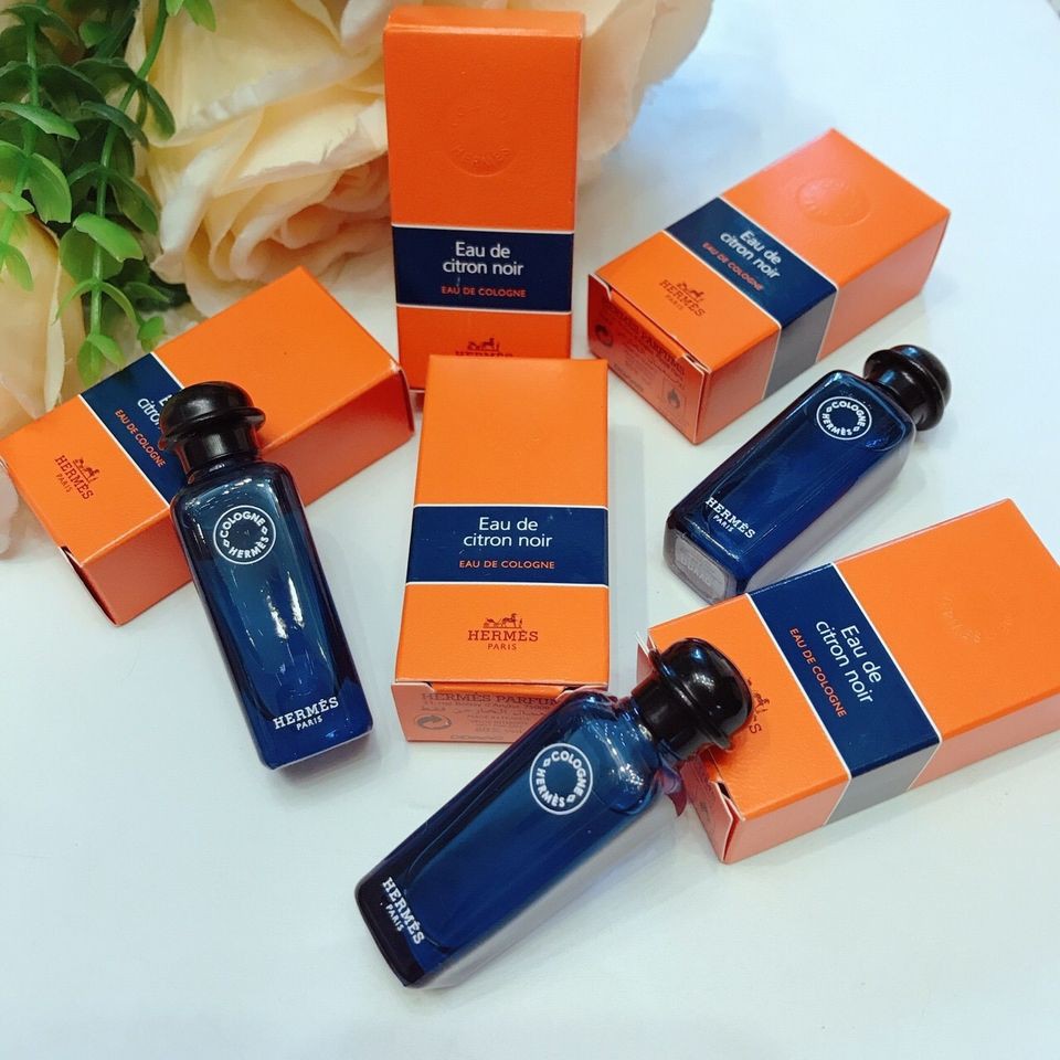 HERMES - Eau De Citron Noir Cologne 7.5ml Mini