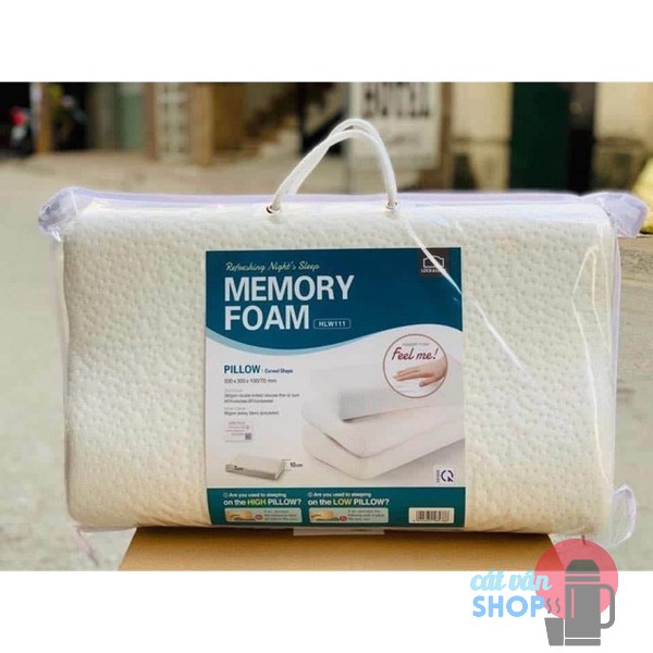 Gối Memory foam 50D Lock&amp;Lock hình cong HLW111