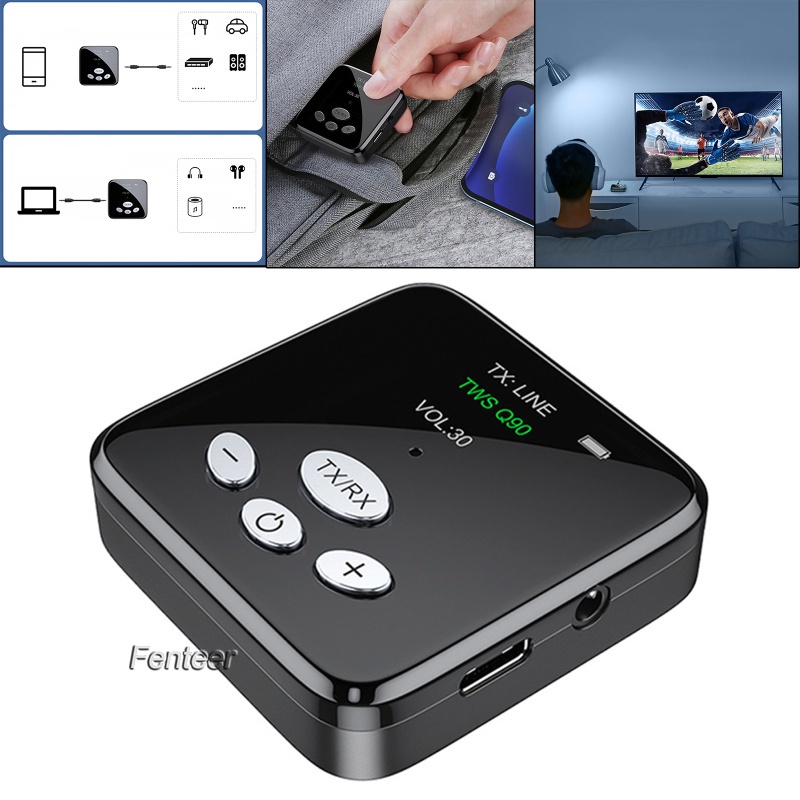 Thiết bị thu phát Bluetooth 2 trong 1 3.5mm cho loa/PC/TV