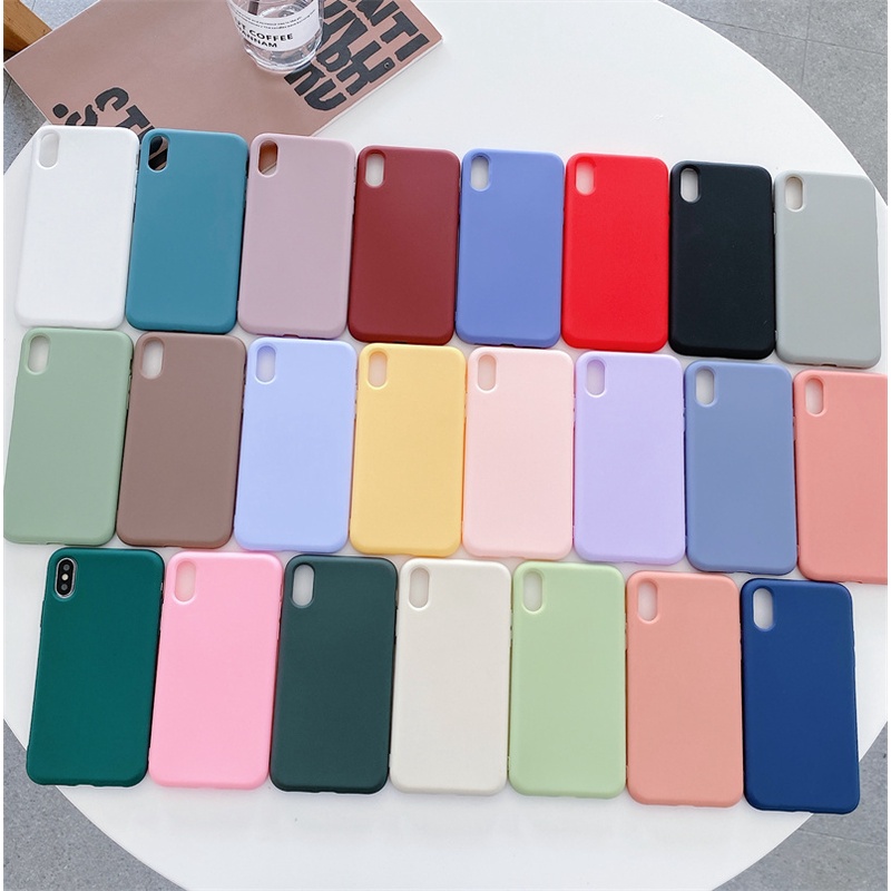 Ốp điện thoại TPU dày dặn bảo vệ toàn diện cho Iphone 6 7 8 X Xs Xr 11 12 Plus Pro Max