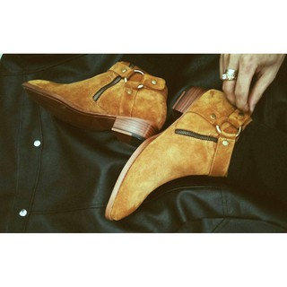 [VN BOOT - TÂN ĐỨC] Harness Boot Suede SLP 1:1
