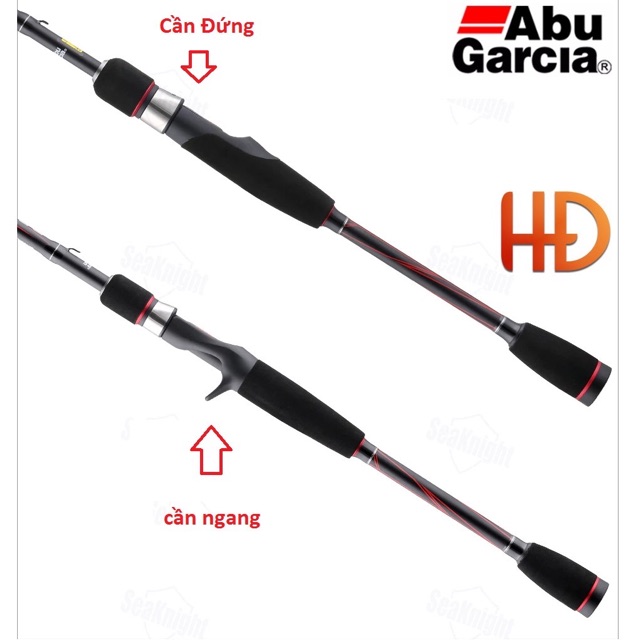 Cần câu cá lure ABU BLACKMAX dài 2m4  chính hãng có cả máy ngang và máy đứng y hình giá rẻ cần cực khoẻ