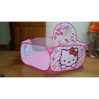 LỀU BÓNG HELLO KITTY CHO BÉ (KHÔNG KÈM BÓNG)